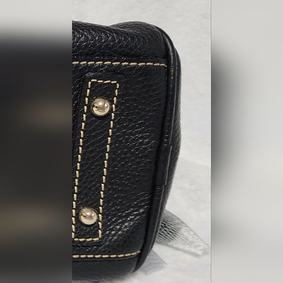 Dooney & Bourke Black Leather Shoulder Bag - Picture 9 of 9